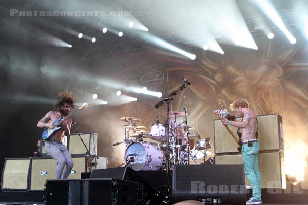 BIFFY CLYRO - 2014-07-06 - BELFORT - Presqu'ile du Malsaucy - Simon Alexander Neil - James Roberto Johnston - Ben Hamilton Johnston